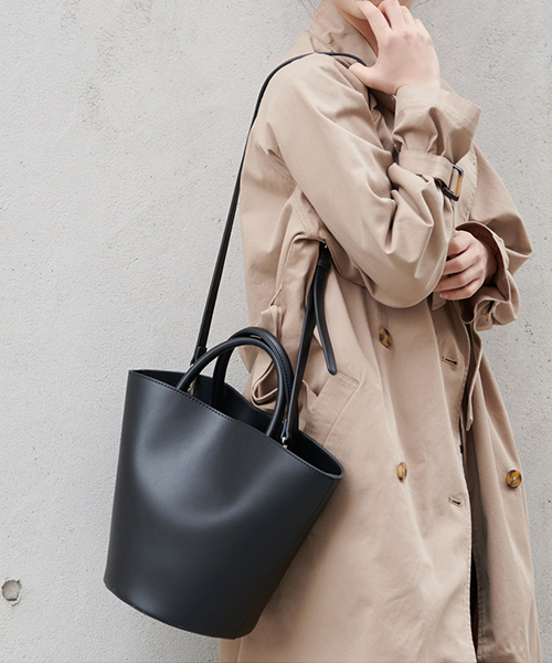 フェイクレザーバケツバッグ(503973333) | コカ(coca) - d fashion フェイクレザーバケツバッグ(503973333) | コカ(coca) - d fashion