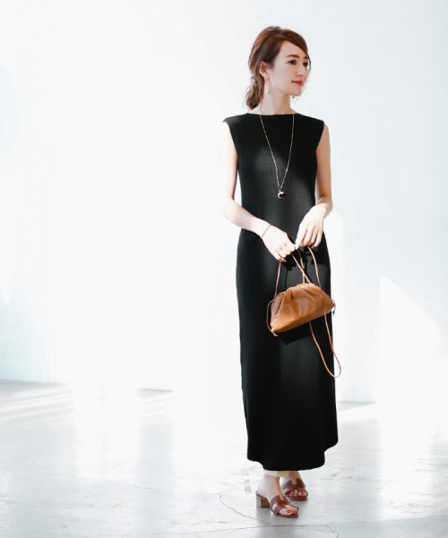 リブニットボートネックワンピース ユアーズ Ur S D Fashion リブニットボートネックワンピース ユアーズ Ur S D Fashion