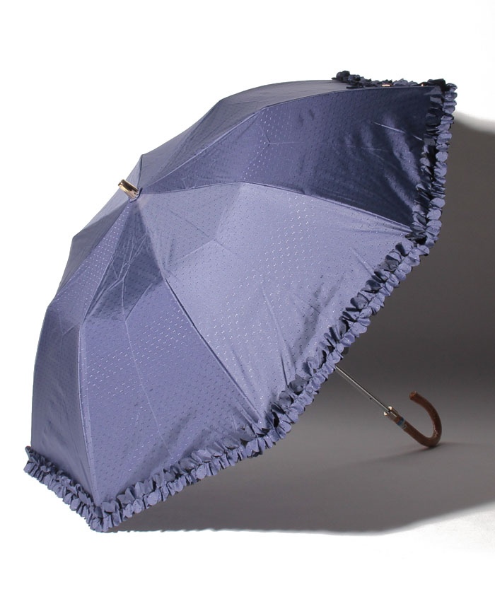 LANVIN en Bleu（ランバン オン ブルー）晴雨兼用折りたたみ日傘 