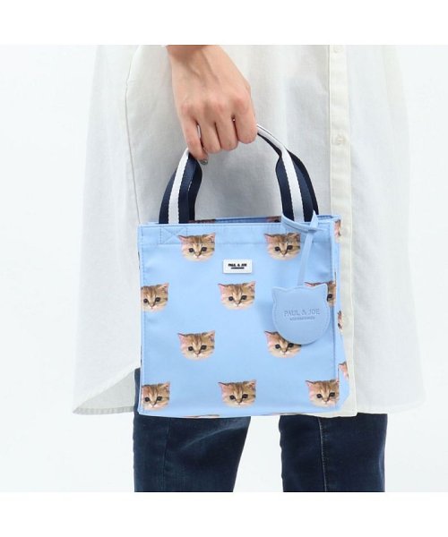 ポール ジョー アクセソワ ヌネット総柄 ミニトートバッグ Paul Joe Accessoires 猫 ランチトート ミラー付き Pja 05 ポール ジョー アクセソワ Paul Joe Accessoires D Fashion