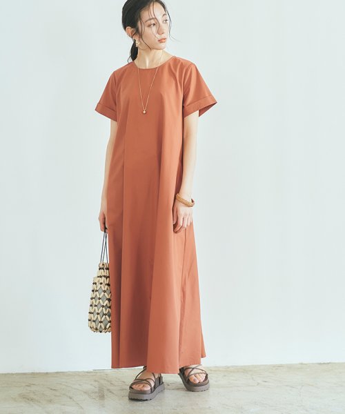 セール 半袖フレアマキシワンピース ティティベイト Titivate D Fashion セール 半袖フレアマキシワンピース ティティベイト Titivate D Fashion