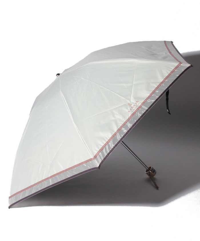 新品☆ランバンコレクション☆オーガンジー×グログラン晴雨兼用