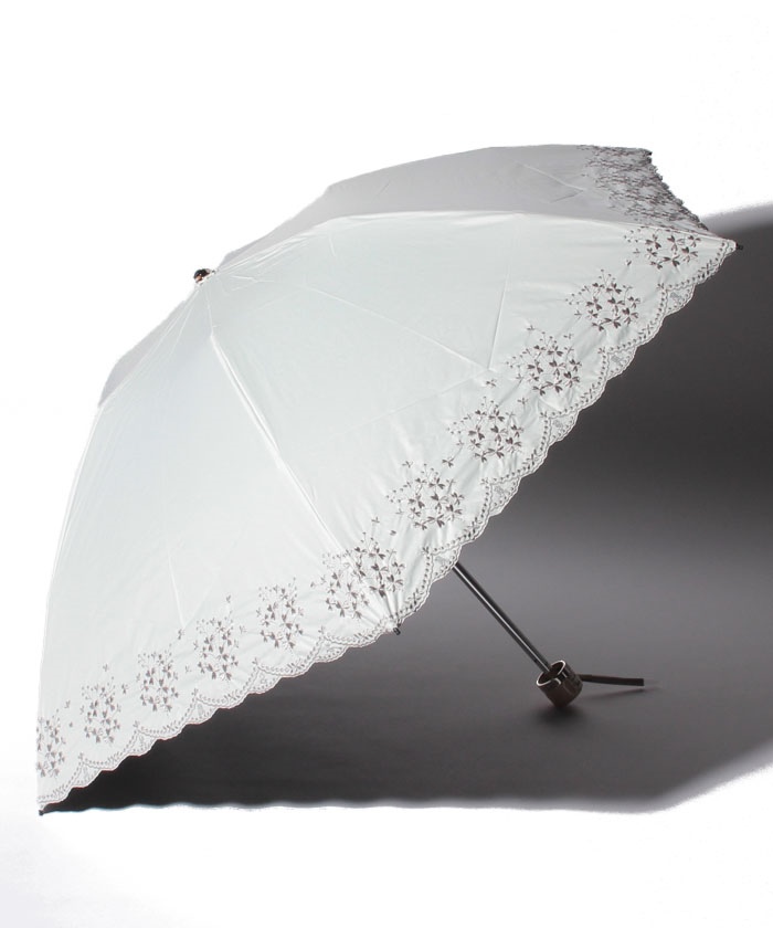 LANVIN COLLECTION(ランバンコレクション)晴雨兼用折りたたみ日傘 LANVIN COLLECTION(ランバンコレクション)晴雨兼用折りたたみ日傘