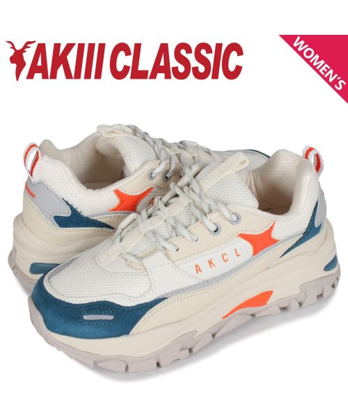 セール アキクラシック Akiii Classic アーバン トラッカー スニーカー ダッドシューズ レディース 厚底 Urban Tracker ホワイト 白 Akc アキクラシック Akiiiclassic D Fashion セール アキクラシック Akiii Classic アーバン トラッカー スニーカー ダッドシューズ レディース 厚底 Urban Tracker ホワイト 白 Akc アキクラシック Akiiiclassic D Fashion