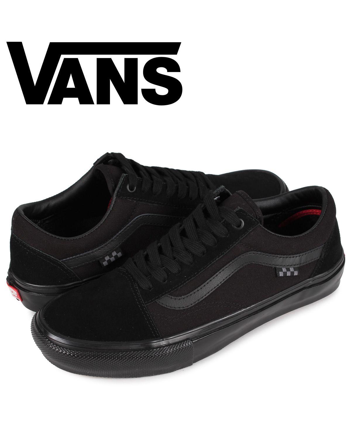 新品完売品VANSスウェード黒US8モンクストラップV3490クリーパー