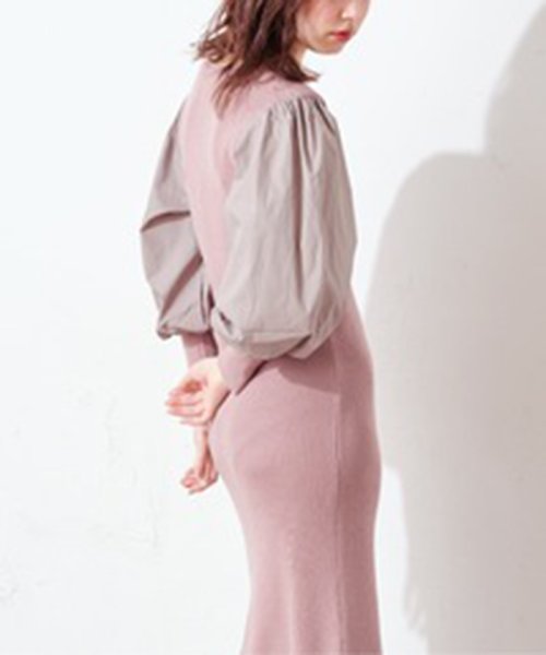 セール 70 Off Every Very Nice Claup ぽわん袖切り替えワンピース ナイスクラップ アウトレット Nice Claup Outlet D Fashion セール 70 Off Every Very Nice Claup ぽわん袖切り替えワンピース ナイスクラップ アウトレット Nice Claup Outlet D Fashion