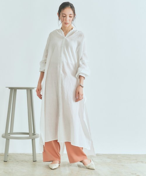 セール バンドカラーコットンワンピース ティティベイト Titivate D Fashion セール バンドカラーコットンワンピース ティティベイト Titivate D Fashion