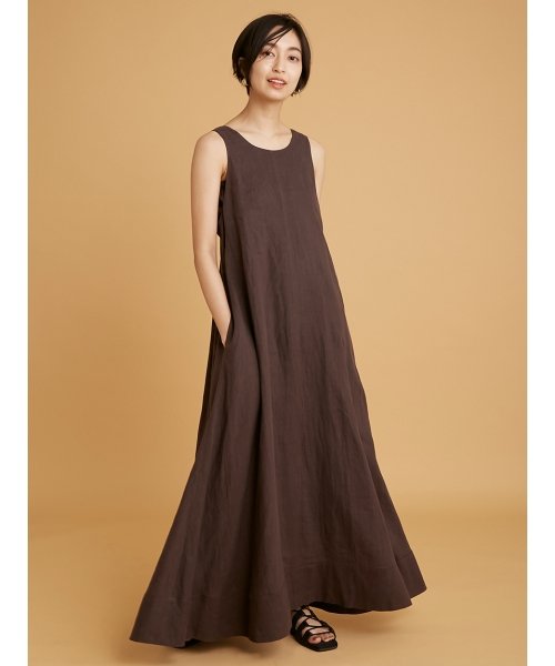 Emmi Atelier インパクトリネンワンピース Emmi Atelier Emmi Atelier D Fashion Emmi Atelier インパクトリネンワンピース Emmi Atelier Emmi Atelier D Fashion