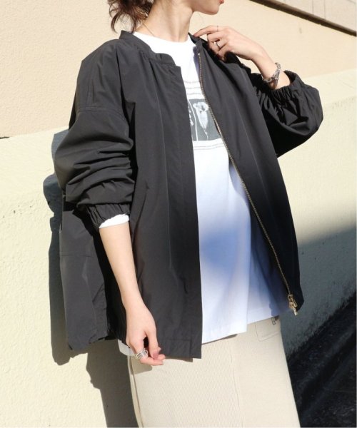 追加 ノーカラーギャザーブルゾン スローブ イエナ Slobe Iena D Fashion 追加 ノーカラーギャザーブルゾン スローブ イエナ Slobe Iena D Fashion