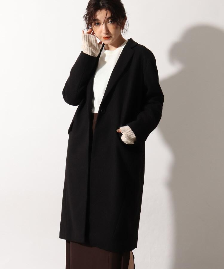 セール 50%OFF】◇ウールライクジャージチェスターコート セール 50%OFF】◇ウールライクジャージチェスターコート