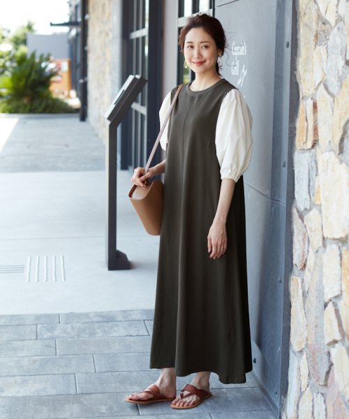 セール50 Off 袖異素材スウェットワンピース バブ Bab D Fashion セール50 Off 袖異素材スウェットワンピース バブ Bab D Fashion