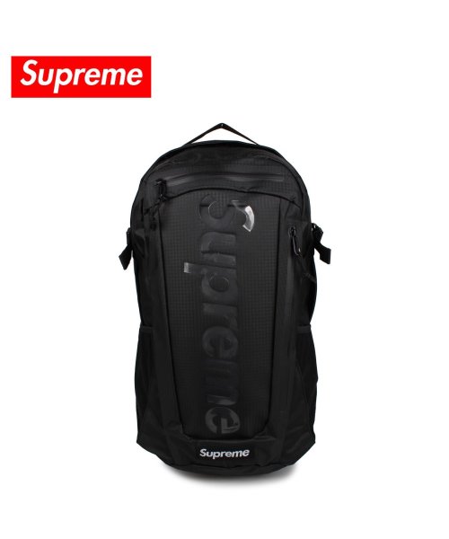 クーポン Supreme シュプリーム リュック バッグ バックパック メンズ レディース コーデュラナイロン Backpack ブラック 黒 シュプリーム Supreme D Fashion