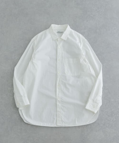 WORK NOT WORK 120/3タイプライター3本針シャツ