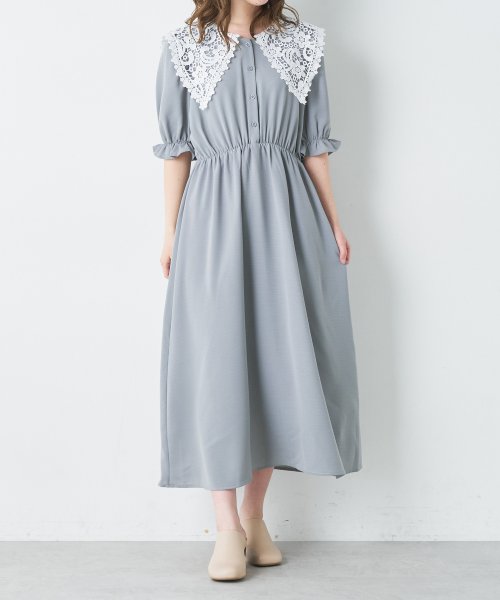 セール 50 Off 衿レースワンピース オリーブデオリーブ Olive Des Olive D Fashion セール 50 Off 衿レースワンピース オリーブデオリーブ Olive Des Olive D Fashion