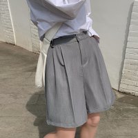 miniministore/スラックス ワイドパンツ ストレート/504008358