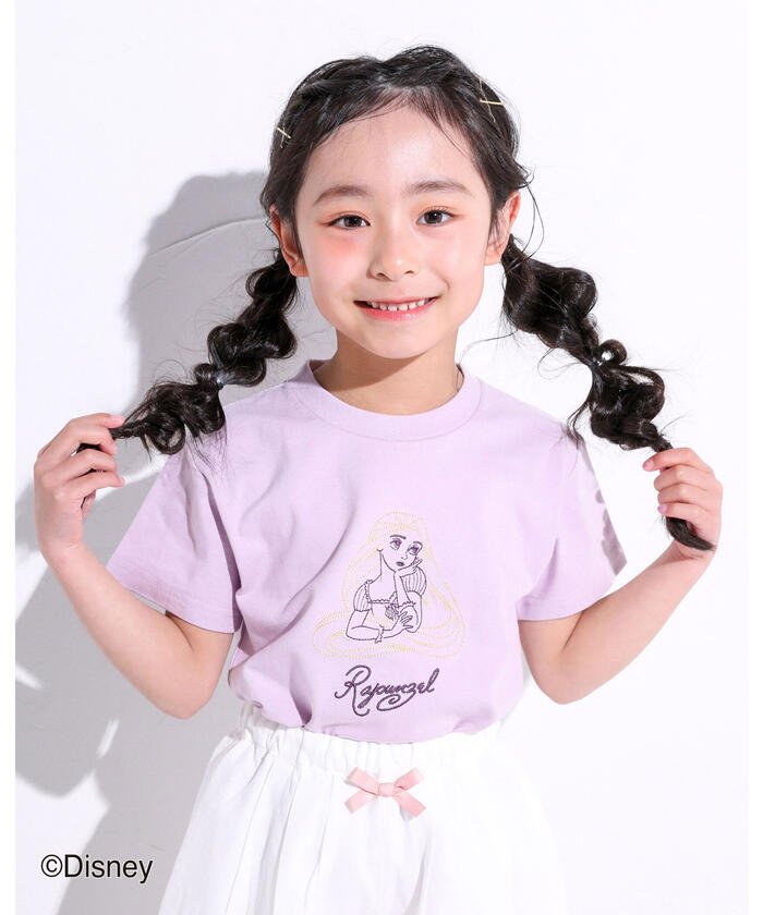 ポピンズ ディズニー 110サイズ Poppins キッズ デニムシャツ トップス ミッキーマウスプリント ライドブルー 半袖シャツ 子供服 男の子用 人気メーカー ブランド デニムシャツ