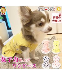 HAPPY DOG!!/犬 服 犬服 犬の服 タンクトップ ワンピース フリル ドット柄 レース ドッグウェア 【春 夏 春夏 毛抜け防止 毛落ち防止 おしゃれ 可愛い 女の子 男の子/504008686