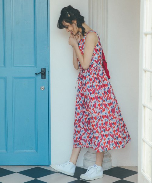 セール Wr17 Robe ハートプリントワンピース トゥービー バイ アニエスベー To B By Agnes B D Fashion セール Wr17 Robe ハートプリントワンピース トゥービー バイ アニエスベー To B By Agnes B D Fashion