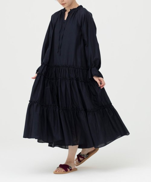 コットンシルクワンピース ハウス オブ ロータス House Of Lotus D Fashion