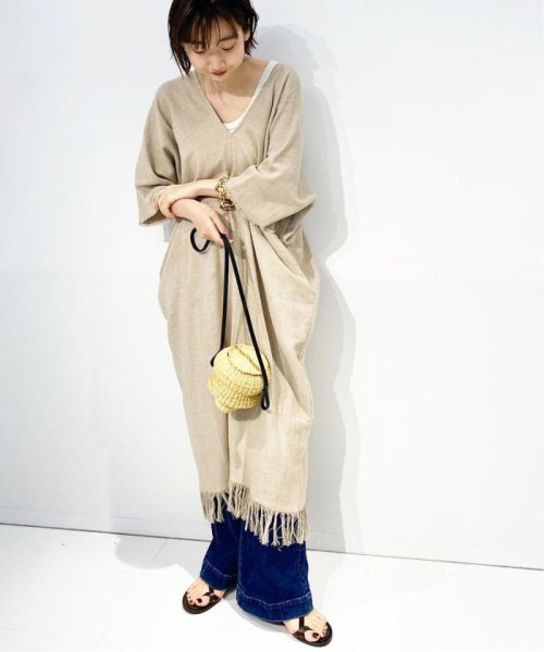Missing You Already ミッシングユーオールレディ V N Tassel ワンピース プラージュ Plage D Fashion Missing You Already ミッシングユーオールレディ V N Tassel ワンピース プラージュ Plage D Fashion