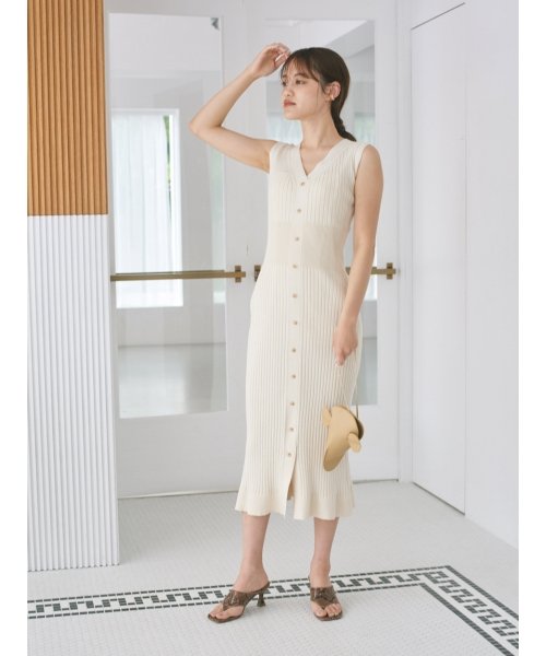 Organicsナローニットワンピース スナイデル Snidel D Fashion