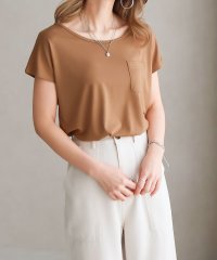 SocialGIRL/ソーシャルガール SocialGIRL 美ラインシンプルTシャツ/500955714