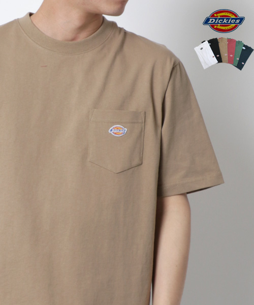 クーポン】【Dickies】ディッキーズ Tシャツ ワンポイント 刺繍