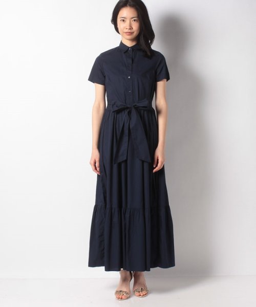 セール 30 Off シャツ型切り替えロングワンピース ベネトン レディース Benetton Women D Fashion