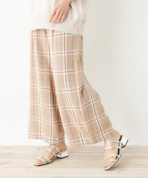 セール54 Off 手洗いok リネンレーヨンワイドパンツ サンカンシオン 3can4on D Fashion