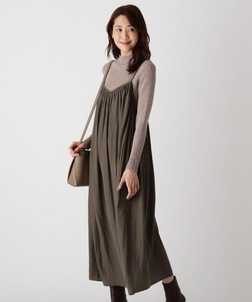 セール 50 Off S Lサイズ 2枚set キャミワンピース リブニット ハッシュアッシュ Hushush D Fashion