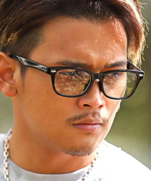 セール スクエアサングラス サングラス メンズ レディース グラサン スクエア 眼鏡 伊達眼鏡 ラグスタイル Luxstyle D Fashion