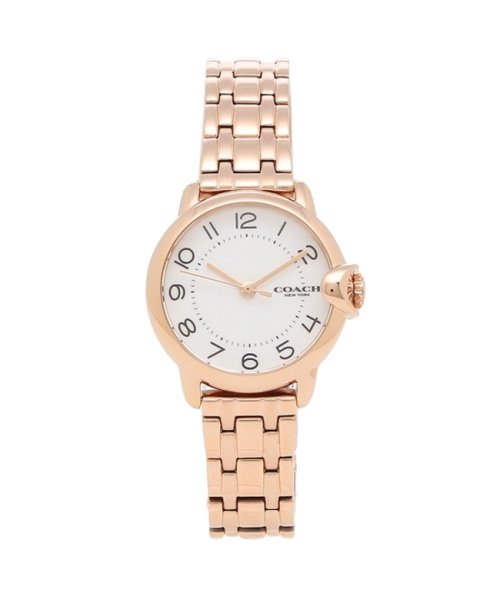 コーチ 時計 レディース アーデン 28mm クォーツ ホワイト ピンクゴールド Coach コーチ Coach D Fashion コーチ 時計 レディース アーデン 28mm クォーツ ホワイト ピンクゴールド Coach コーチ Coach D Fashion