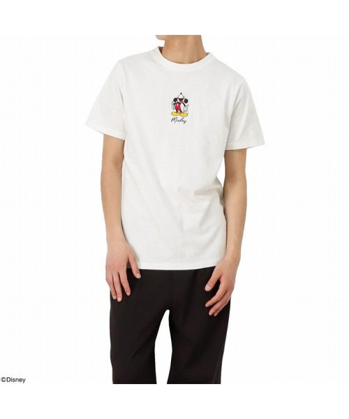 クーポン セール30 Off Disney ディズニー ミッキー ワンポイント刺繍tシャツ マックハウス メンズ Mac House Men D Fashion クーポン セール30 Off Disney ディズニー ミッキー ワンポイント刺繍tシャツ マックハウス メンズ Mac House Men D Fashion