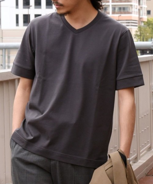 Web限定 Ships 形態安定 防シワ加工 テレワーク ビズ Vネック Tシャツ シップス メン Ships Men D Fashion Web限定 Ships 形態安定 防シワ加工 テレワーク ビズ Vネック Tシャツ シップス メン Ships Men D Fashion