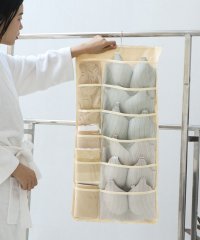 shoppinggo/ショッピングゴー shoppinggo 下着収納 吊り下げラック ハンガー式 クローゼット ウォールポケット 収納バック メッシュ 物整理ポケット 小物整理 ポ/504027547