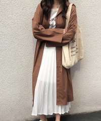shoppinggo/ショッピングゴー shoppinggo ロングシャツ春アウターチュニックシャツ オフィスカジュアルシャツカーディガン レディース シャツ ロング丈 紫外線対策/504027552