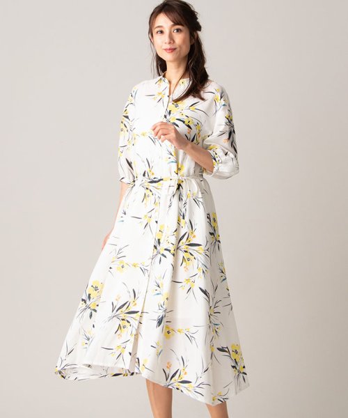 セール 50 Off フラワープリントワンピース レリアン Leilian D Fashion
