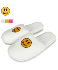 drew house/drew house ドリューハウス ルームスリッパ ルームシューズ メンズ レディース リビング トイレ 室内履き MASCOT SLIPPERS ホワイト /504025474