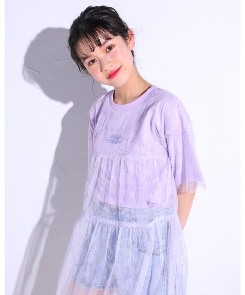 セール 76 Off ニコ プチ掲載 マーブル柄 チュール Tシャツ ワンピース 130 160cm ジディー Ziddy D Fashion セール 76 Off ニコ プチ掲載 マーブル柄 チュール Tシャツ ワンピース 130 160cm ジディー Ziddy D Fashion