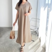 GeeRA/ジーラ GeeRA ひんやり快適！ジャカードスキッパーワンピ/503983754