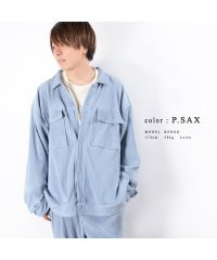 1111clothing/◆プリーツ ビッグ CPOジャケット◆ ビッグシルエット ジャケット メンズ CPO レディース CPOジャケット シャツ シャツジャケット ビッグシャツ セッ/504033532