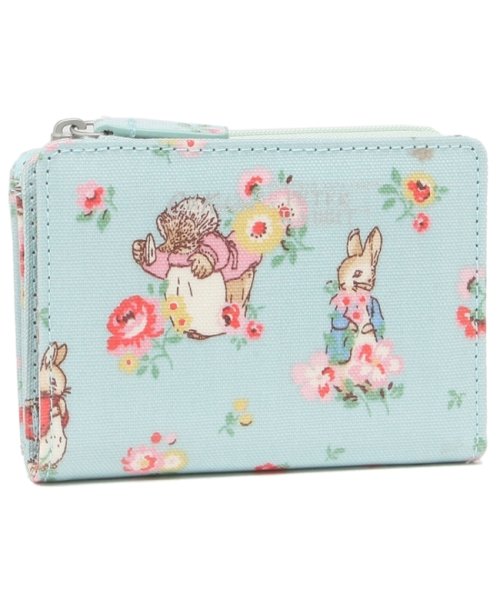 キャスキッドソン 二つ折り財布 Beatrix Potter Ditsy グリーン レディース Cath Kidston キャスキッドソン Cath Kidston D Fashion