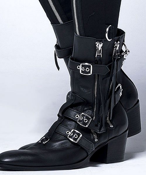 CIVARIZE ハーネスベルトヒールブーツ ブーツ ヒールブーツ リング