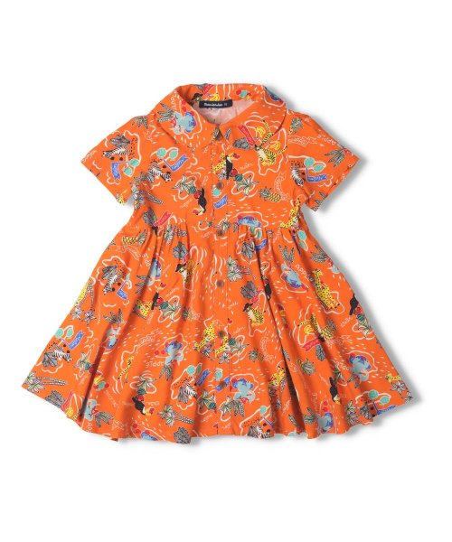 セール 30 Off 子供服 Moujonjon ムージョンジョン ボタニカル アロハ柄シャツワンピース 90cm 140cm M ムージョンジョン Moujonjon D Fashion セール 30 Off 子供服 Moujonjon ムージョンジョン ボタニカル アロハ柄シャツワンピース 90cm 140cm M ムージョンジョン Moujonjon D Fashion