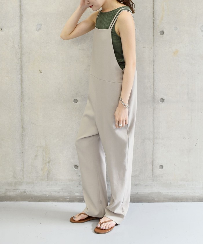 好きに セール 60%OFF】Wai+:ダブルストラップサロペット◇(504036439 サロペット・オーバーオール・オールインワン