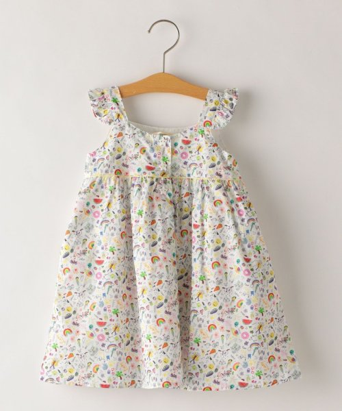 Ships Kids リバティ フリル ノースリーブ ワンピース 90cm シップスキッズ Ships Kids D Fashion Ships Kids リバティ フリル ノースリーブ ワンピース 90cm シップスキッズ Ships Kids D Fashion