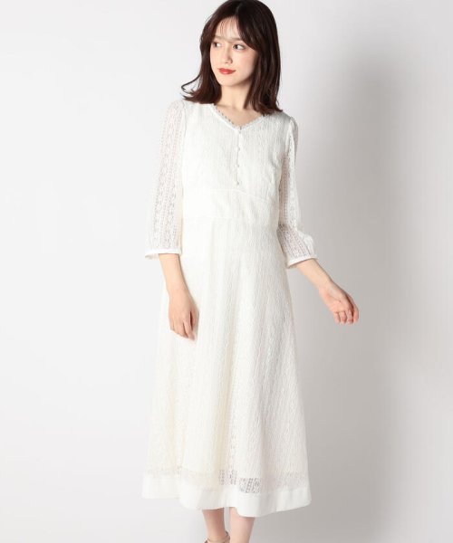 セール 30 Off 胸下切り替えレースワンピース ミッシュマッシュ Misch Masch D Fashion