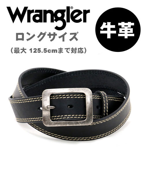 クーポン】【Wrangler】ラングラー ダブルステッチベルト/本革 日本製 ...