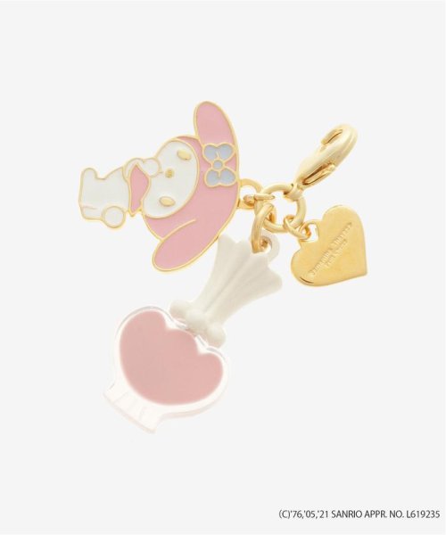 マニキュアモチーフファスナーチャーム マイメロディ サマンサタバサプチチョイス Samantha Thavasa Petit Choice D Fashion