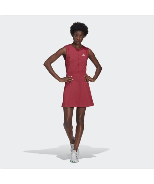 セール】PRIMEBLUE プライムニット テニス ワンピース Primeblue Primeknit Tennis  Dress(504036122) アディダス(adidas) d fashion